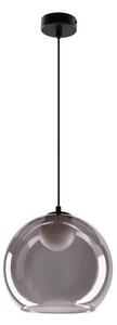 Lampadario a sospensione su cavo BRIN 1xG9/15W/230V nero fumé