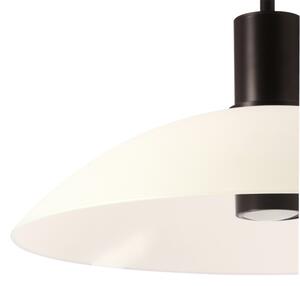 Lampada a sospensione TEDIN 1xGU10/15W/230V bianco/nero