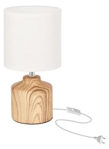 Lampada da tavolo MINOS 1xE14/40W/230V marrone/bianco