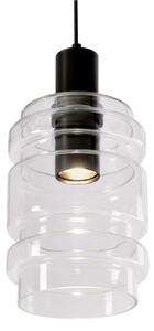 Lampada a sospensione RADON 1xE27/40W/230V trasparente