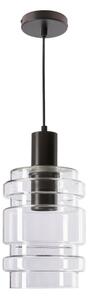 Lampada a sospensione RADON 1xE27/40W/230V trasparente