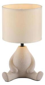 JUST LIGHT. 14190-39 - Lampada da tavolo TED 1xE27/25W/230V beige
