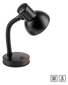 JUST LIGHT. 11080-18 - Lampada da tavolo flessibile FLEXI 1xE27/25W/230V nera