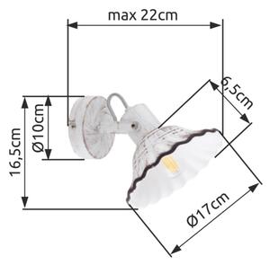 Globo 54050-1 - Faretto da muro JOWITA 1xE27/40W/230V