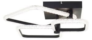Brilliant - Plafoniera LED dimmerabile AYDIN LED/34W/230V nera + telecomando