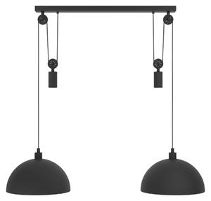 Lampada a sospensione LB22 Winkworth nero 1180x380mm 2xE27 43436