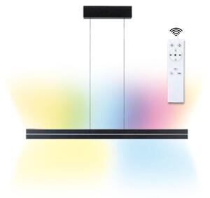Paulmann Lampada a sospensione LED Raiko con RGBW e Tunable White Black