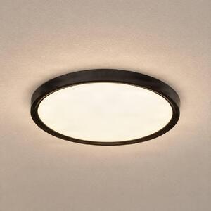 Lindby Plafoniera LED Pravin, Ø 30 cm, 3.000 K, nero