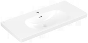 Villeroy & Boch Skyla lavabo armoire, 1 trou pour robinet, avec trop-plein, 1000x460x160mm, 5A51A5R1, 5A51A5R1