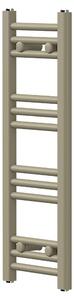 Asciugamani radiante LuxeBath Sahara, 300x800 mm, beige, con attacco laterale, asciugamani radiante a pannello, porta asciugamani radiante da parete per bagno