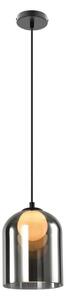 Lampadario a sospensione su cavo KLEA 1xG9/15W/230V nero fumé