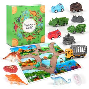 Calendario dell'Avvento 2025 Natale Dino Christmas Dinosauri Auto dai 4 anni in su