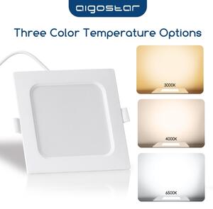 Aigostar - Plafoniera da incasso LED/6W/230V 4000K 12x12 cm bianca