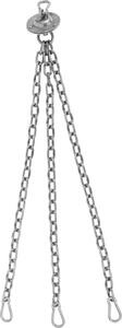 Kit di catene con raccoglitore di vortici per griglie fino a Ø120cm in acciaio inox