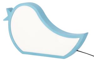 Lampada da scrivania LED per bambini BIRD LED/12W/230V blu
