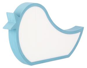 Lampada da scrivania LED per bambini BIRD LED/12W/230V blu