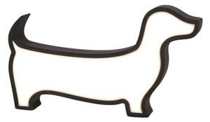 Lampada da scrivania per bambini DOG LED/12W/230V nera