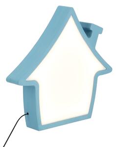 Lampada da tavolo LED per bambini HOUSE LED/10W/230V blu