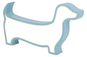 Lampada da tavolo LED per bambini DOG LED/12W/230V blu