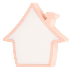 Lampada da scrivania per bambini HOUSE LED/10W/230V rosa