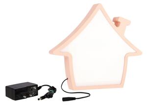 Lampada da scrivania per bambini HOUSE LED/10W/230V rosa