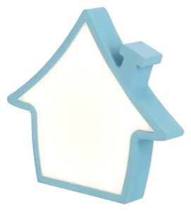 Lampada da tavolo LED per bambini HOUSE LED/10W/230V blu