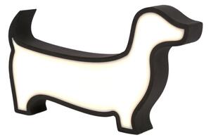Lampada da scrivania per bambini DOG LED/12W/230V nera
