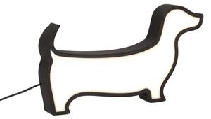 Lampada da scrivania per bambini DOG LED/12W/230V nera
