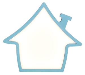 Lampada da tavolo LED per bambini HOUSE LED/10W/230V blu