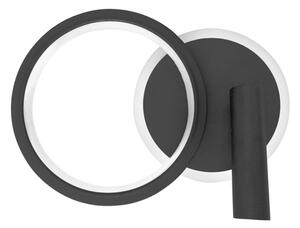 Faretto da parete a LED MONET LED/16W/230V nero