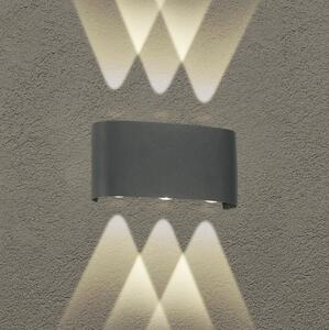 Brilagi - Applique da esterno a LED FLAREBOX 6W 230V antracite IP65