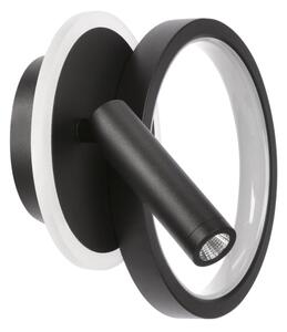 Faretto da parete a LED MONET LED/16W/230V nero
