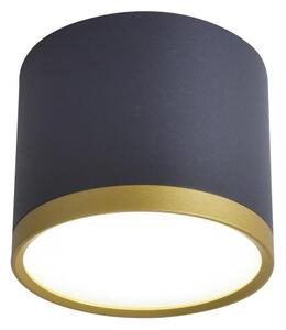 Faretto LED TUBA LED/9W/230V nero/oro