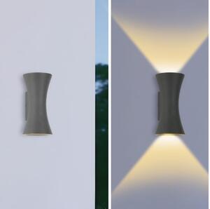 Brilagi - Applique da esterno a LED BICON LED/10W/230V antracite IP44