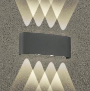 Brilagi - Lampada da parete LED per esterni FLAREBOX LED/8W/230V antracite IP65