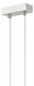 Lampadario a cavo MADDIE 6xE14/5W/230V cromo lucido
