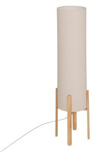 Atmosphera - Lampada da terra KEYAH 1xE27/25W/230V in legno di hevea