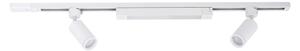 Faretto LED per sistema a binario TRACER 2xGU10/10W/230V + LED/20W 1 m bianco