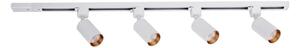 Faretto per sistema binario TRACER, 4x GU10/10W/230V, 1 m, bianco