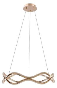 Lampadario LED sospeso su cavo VAVE LED/28W/230V oro rosa