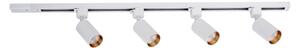 Faretto per sistema binario TRACER, 4x GU10/10W/230V, 1 m, bianco