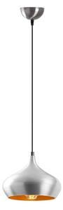 Lampadario a sospensione DODO con cavo, 1xE27/40W/230V, cromo opaco