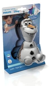 Philips 71768/08/16 - Lampada LED per bambini DISNEY FROZEN OLAF LED/0,3 W/2xAAA Pupazzo di neve