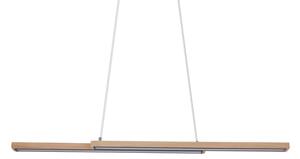 Lampadario LED a sospensione su cavo SENTO LED/19W/230V in legno