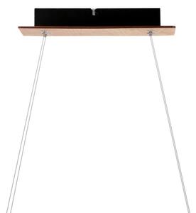 Lampadario LED a sospensione su cavo SENTO LED/19W/230V in legno