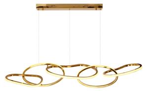 Lampadario a sospensione con cavo LED ANNELI LED/45W/230V 125 cm Oro