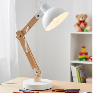 Brilagi - Lampada da tavolo FOCUS 1xE27/40W/230V bianca