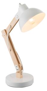 Brilagi - Lampada da tavolo FOCUS 1xE27/40W/230V bianca
