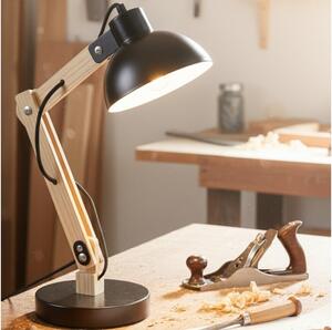 Brilagi - Lampada da tavolo FOCUS 1xE27/40W/230V nera