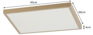 Brilagi - Lampada LED dimmerabile per bagno FRAME SMART LED/50W/230V 60x60 IP44 + Telecomando